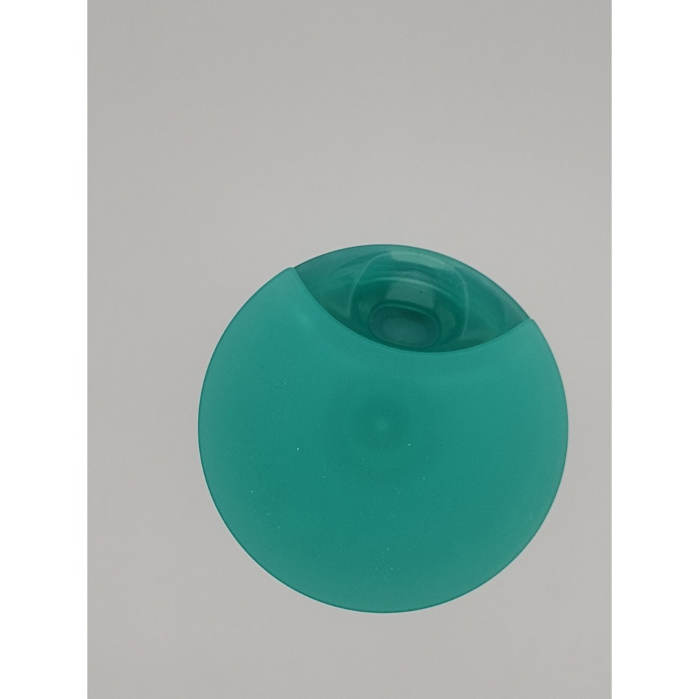 Starbucks 2022 Teal Emerald Green Iridescent Swirl 16oz Cold Cup Tumbler Lid - Picture 4 of 7